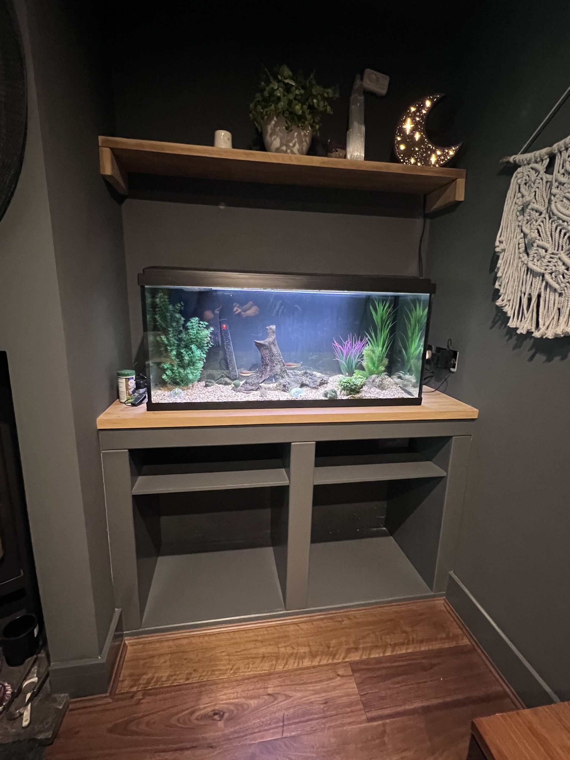 bespoke log storage unit